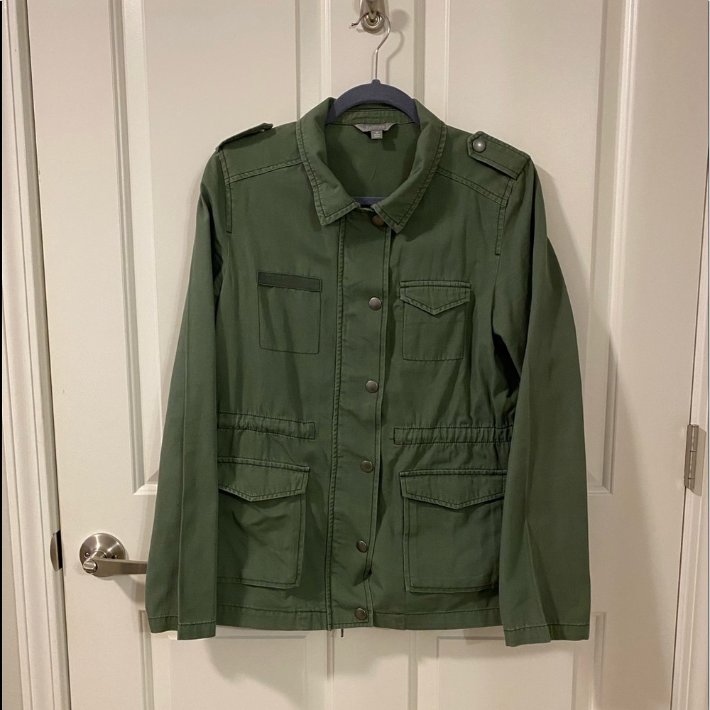 Rubbish Cargo Military Green Jacket- M